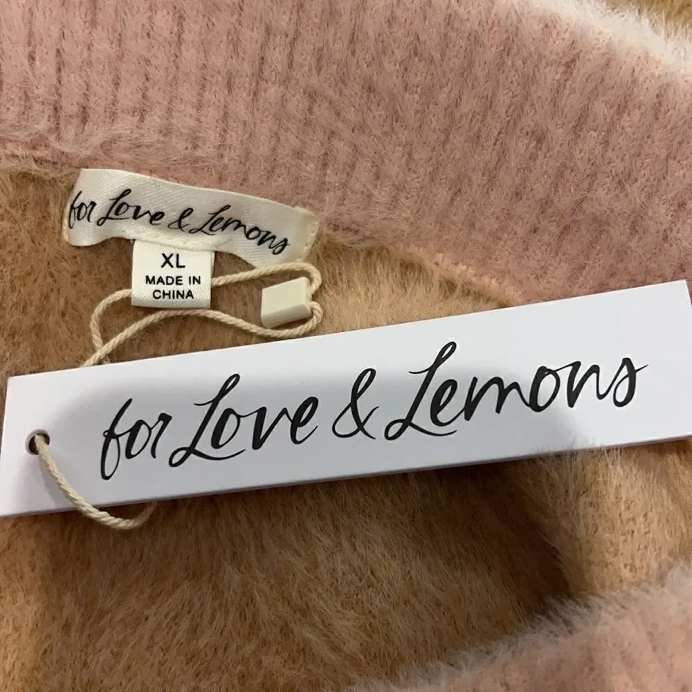 NWT For Love & Lemons Cher Mini Skirt XL Clueless